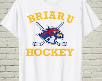 Briar U Hockey Shirt Booktok Womens Apparel, Fictional Campus Romance Varsity Tee Merch, Dark Academia Gameday Gift For Smut Reader