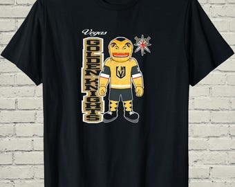 Golden Knights Shirt, Retro Chance Mascot, Game Day Gift For Las Vegas Hockey Fan