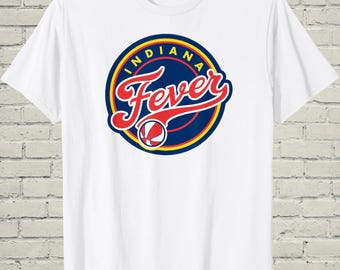 Camiseta de baloncesto Indiana Fever, moderna camiseta holgada de tejido triblend con estampado gráfico, regalo retro para el día del partido para los aficionados al deporte.