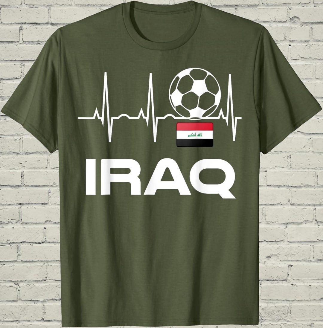 Iraq Sticker Football Iraq Soccer Shirt, National Flag Jersey, Cup Gift for Dad, Baghdad Team ...
