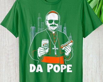 Camiseta divertida del Papa, regalo personalizado del Papa León XIV de Chicago, camiseta inspirada en el Papa León XIV, camiseta cristiana, camiseta de broma.