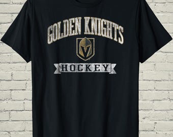 Camiseta de los Vegas Golden Knights, camiseta vintage de hockey sobre hielo, regalo para el día del partido para él, ropa deportiva retro, ropa del equipo de Nevada