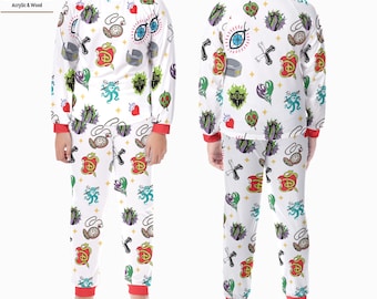 Descendants Zombies Kid Pajama Set, Disney Sleepwear