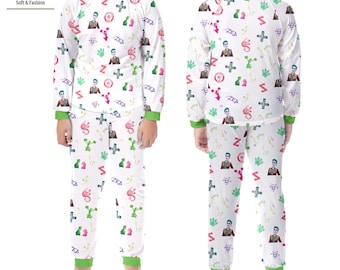 Zed Disney Zombies Pajamas, Long Sleeve Sleepwear Set