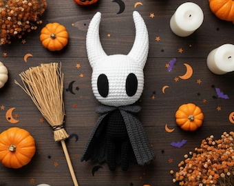 Shadowhorn Cloaked Critter — Amigurumi Crochet Pattern (PDF)