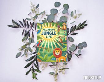 Dschungeltiere Malvorlagen: Safari Wildtier Buch (PDF)