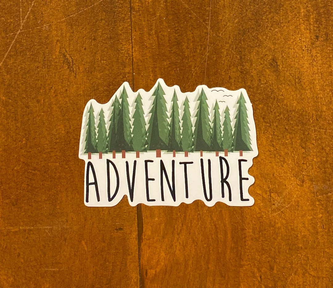 Adventure Decal Sticker - Etsy