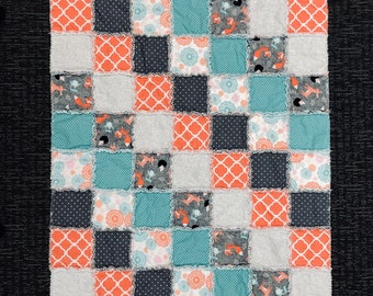 Rag Quilt Crib Size