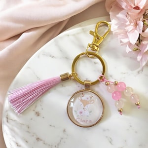 Backpack pendant backpack pendant key ring with name personalized girl