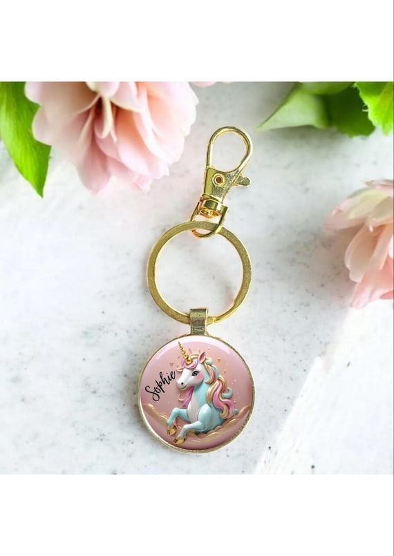 Etiqueta para mochila con nombre personalizada para niña