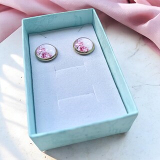 Materia Orecchini Donna Fiore Della Vita, Argento 925 Rodiati, 35x17 Mm, Regalo Significativo