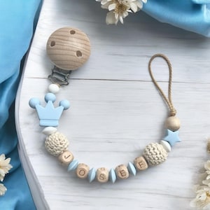 Pacifier chain with name