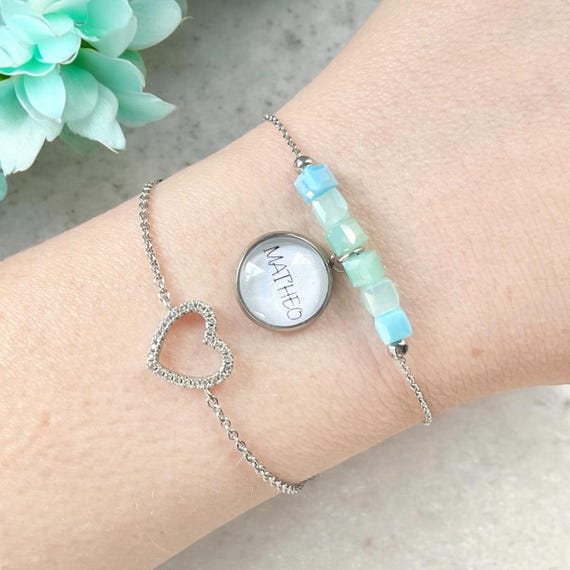 Bracciale con Pendente Cuore (18/20cm) - Alisei Milano