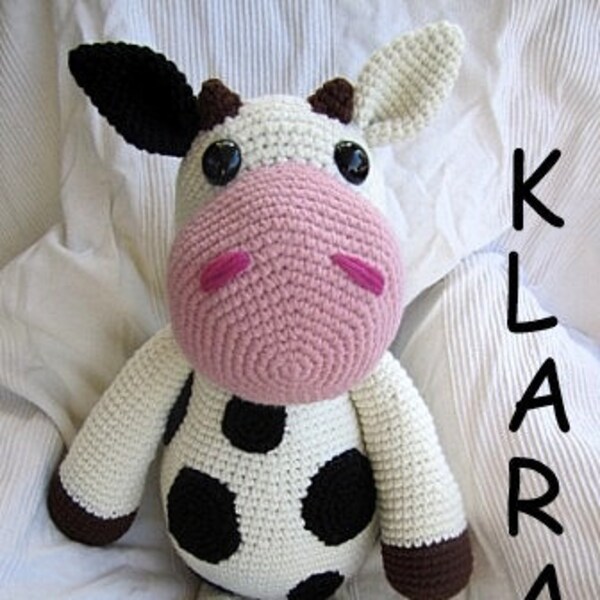 Big Cow Klara Crochet Pattern PDF Download