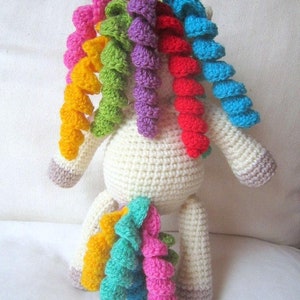 Libro electrónico con patrón de crochet de Unicorn Effie Wool Friends imagen 4