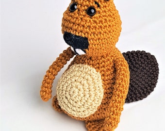 Castor Bilbo Crochet Pattern Amigurumi Wollowbie