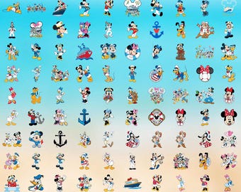 100+ Disney Mickey And Friends Cruise Line Custom Svg Bundle, Disney Cruise Png, Disney Family Trip Png, Cruise Birthday, Cruise Squad Png