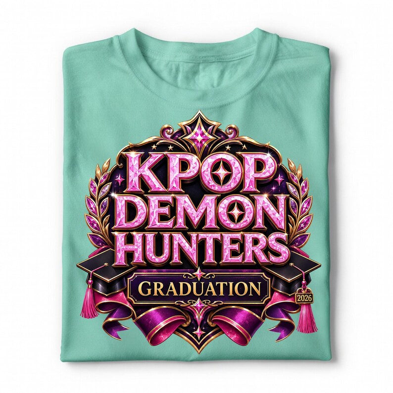 Huntrix Graduation Cap Kpop Demon Hunters Graduation PNG Bundle, Class of 2026 Clipart ...