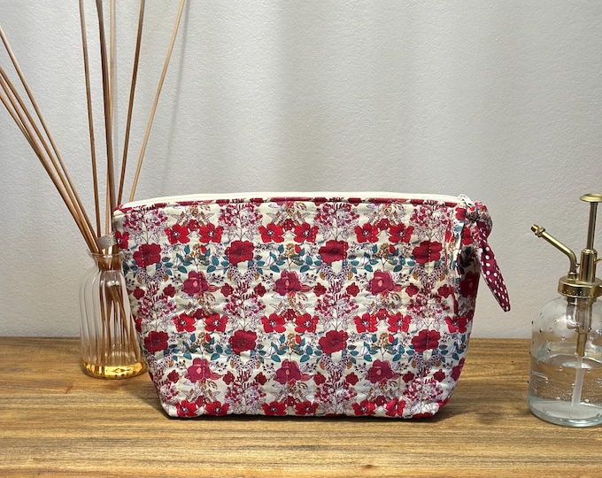 Liberty print toiletry bag