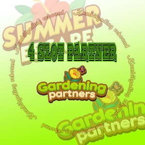 MONOPOLY_GO! GARDENING PARTNERS (4 slot) Event on August 12th Full Carry service