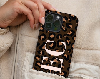 Personalized phone case – phone case with customizable initials – personalized gift – slim case for iPhone & Samsung