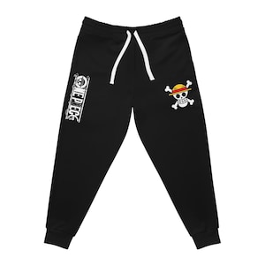 Anime One Piece Sportliche Jogger, Cosplay Jogginghose, Anime-Liebhaber Geschenk, Manga Jogginghose, Geeky Sportkleidung, Japanische Animation Bekleidung