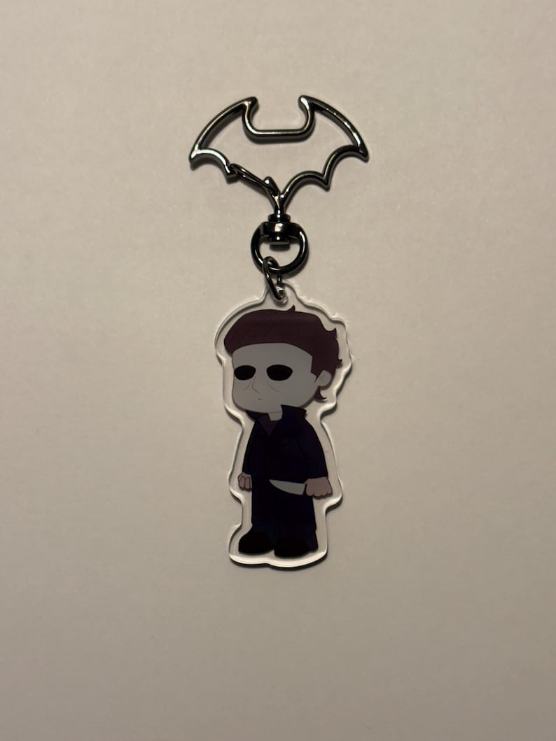 Acrylic Slasher Keychains- Horror Icons - Etsy