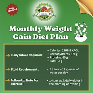 weight gain diet plan, monthly gain diet plan, weight gain, fitness diet plan, weekly diet plan, protein diet plan, high calories diet,