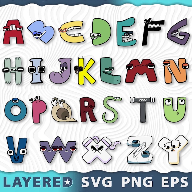 Alphabet Lore - Etsy