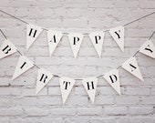 Happy Birthday Banner: Triangle
