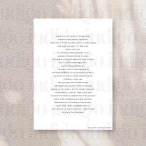 Déclaration de protection | paroles de guérison | Cadeau unique | Prière de protection | Citation d'amour de soi | Affiche d'affirmation positive | Téléchargement numérique