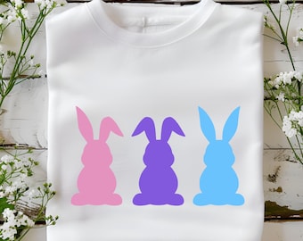 Påskhare Svg, Kaninsvg, Kaninsvg, Söt kaninsvg, Cricut, Påsksvg, Vektorfiler, Direktnedladdning