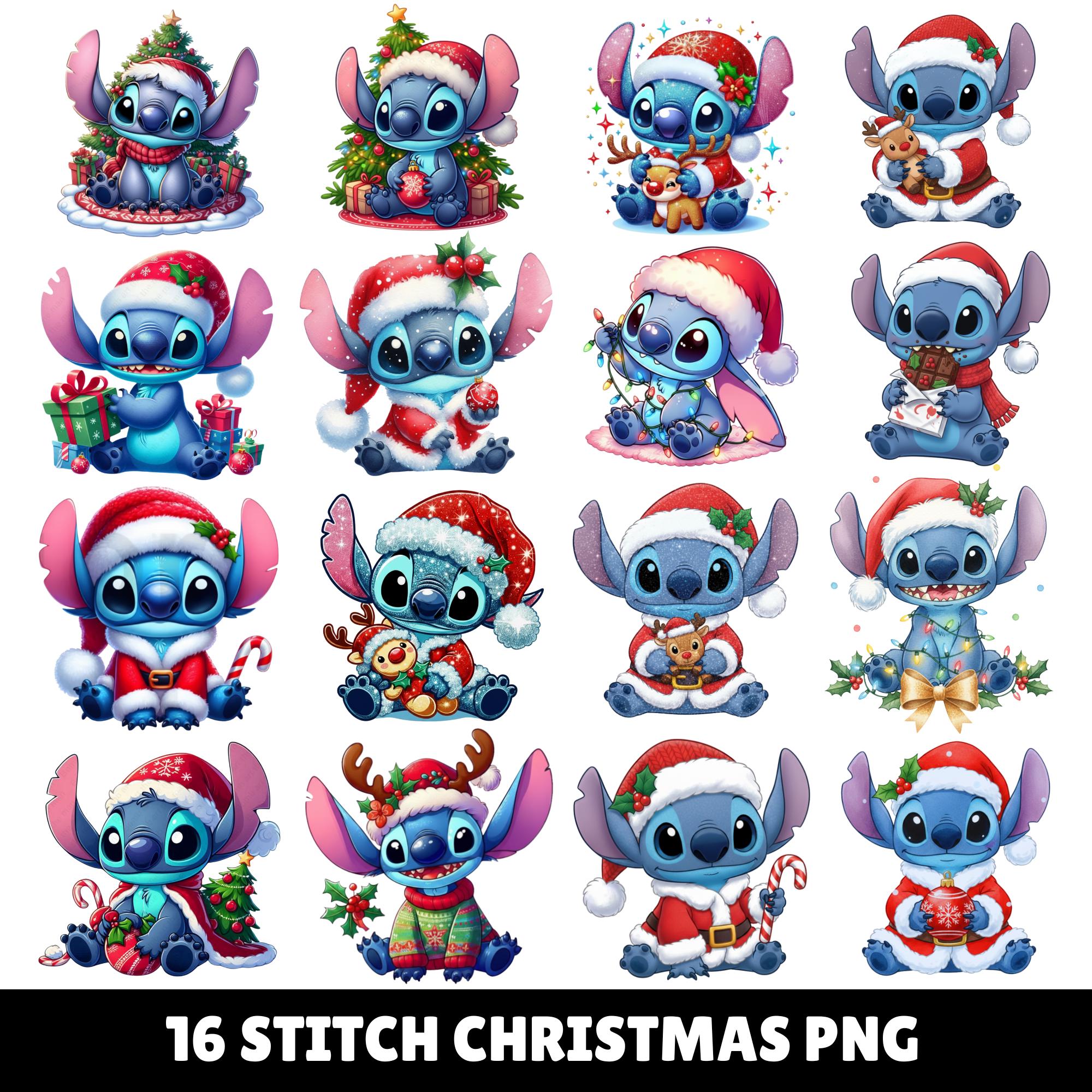 Stitch New Year Png - Etsy