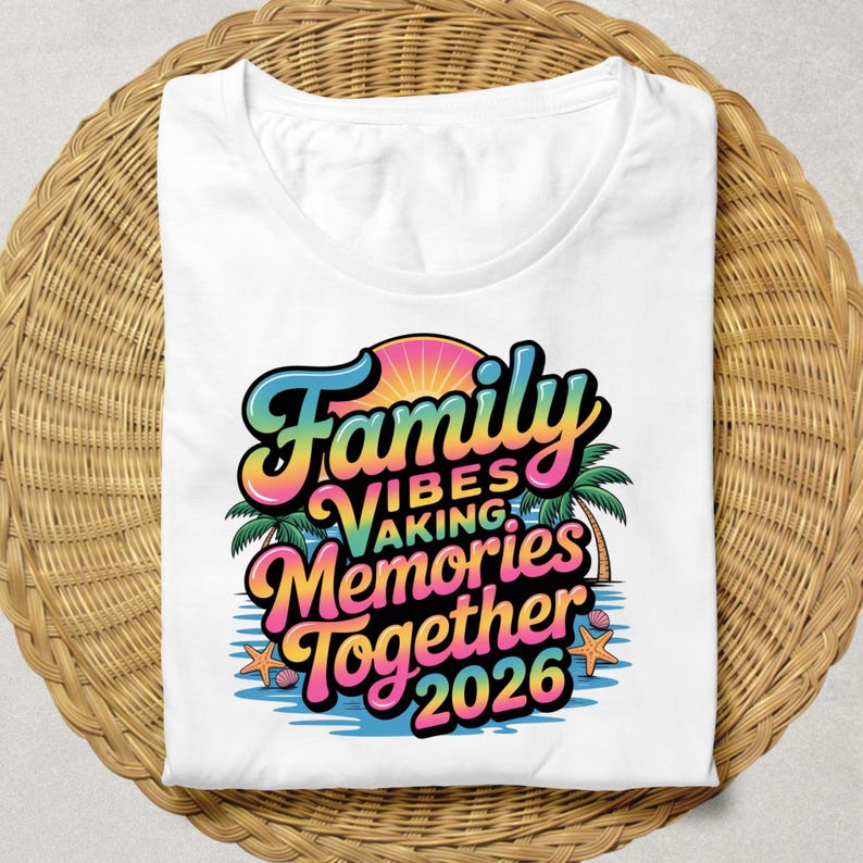 Family Vacation 2026 PNG Bundle,family Cruise 2026,beach Family Vibes ...