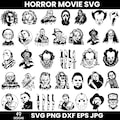 Halloween svg bundle, Mega Halloween Horror Characters Svg, Halloween Svg , Horror Movie Svg ,Horror Characters, Halloween, Digital Download