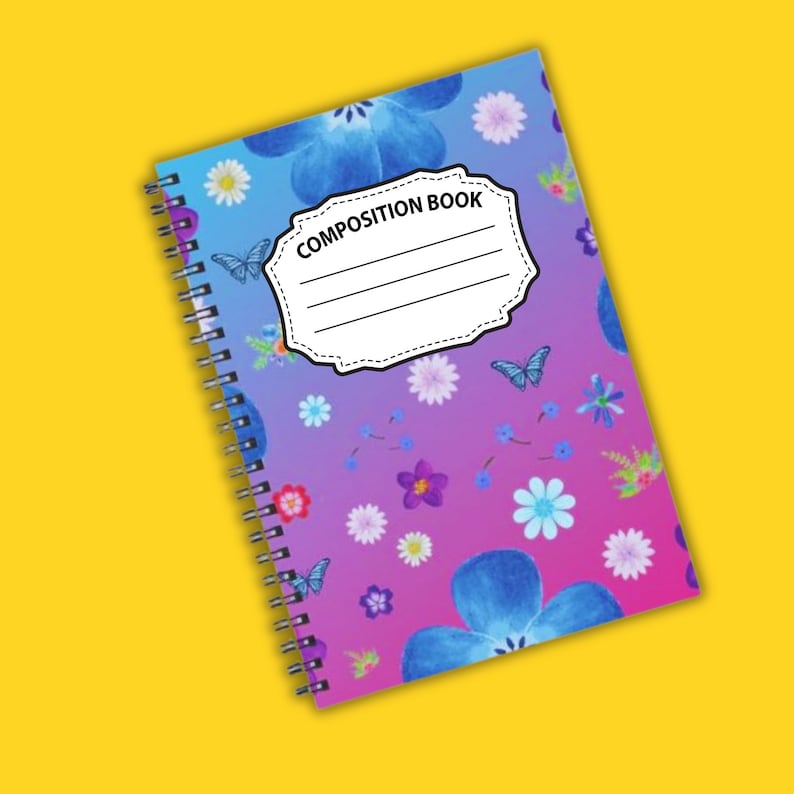 28 Composition Book Labels Bundle, Composition Notebook Labels ...