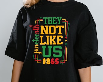 They Not Like Us Svg Png, Juneteenth Svg Png, Independence Day Shirt Design, Sublimation, Afro Juneteenth Clipart,Cut Files,Digital Download