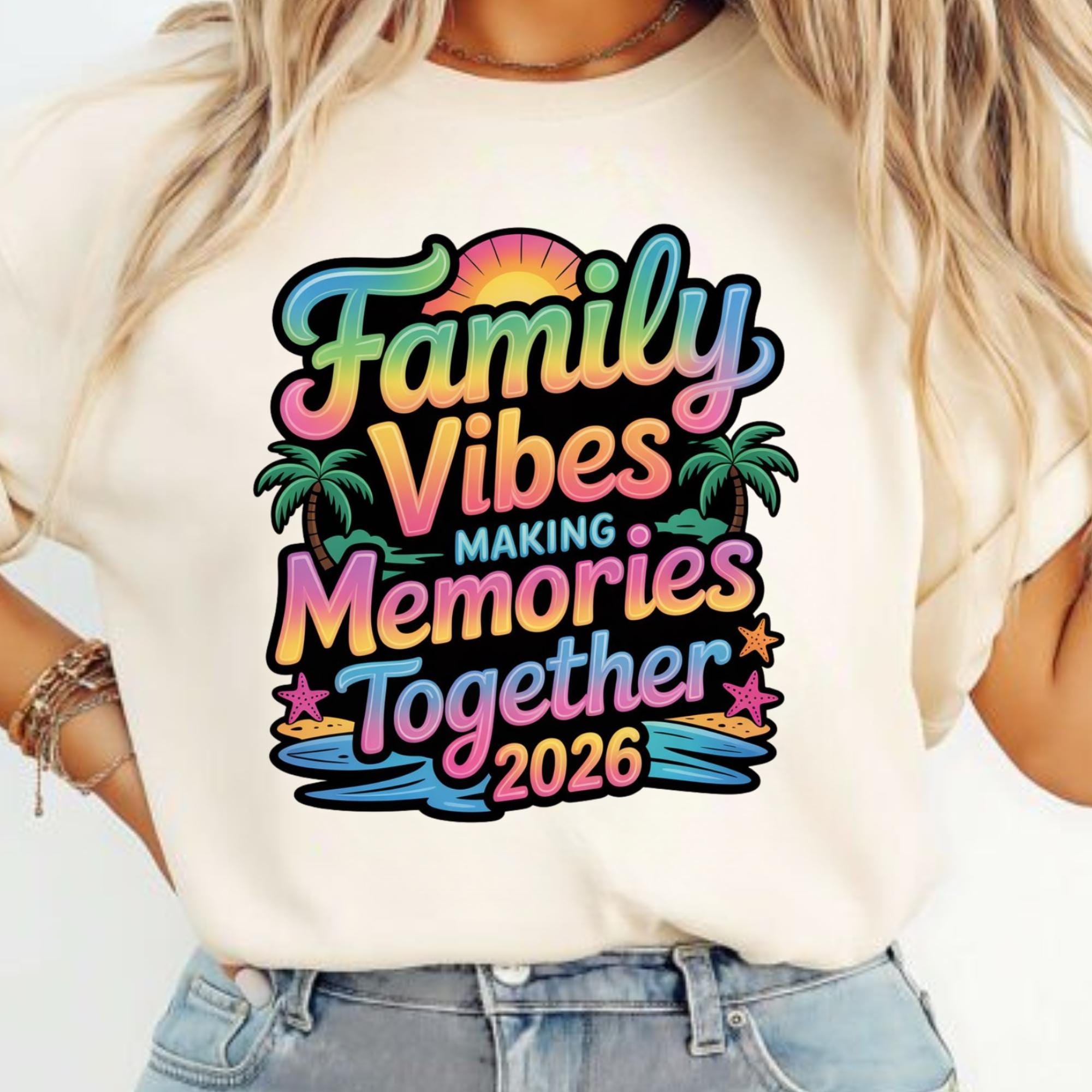Family Vacation 2026 PNG Bundle,family Cruise 2026,beach Family Vibes ...
