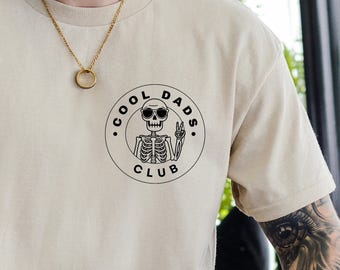 Present for Dad, Skeleton T-shirt for man, Cool Dad Top Jumper Gift for my dad gift for man, new dad present Funny present for Dad Husband