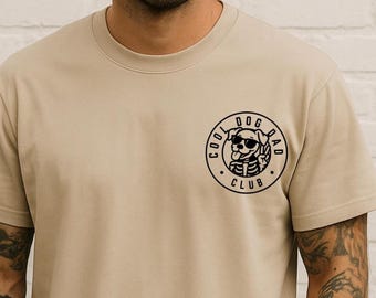 Dog tshirt, Dog dad gift Dog owner present, Funny dad tshirt, Dog clothes, Gifts for dog lovers, Gift from dog dad