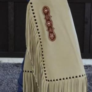 Hand Made Cowboy Chaps Leather Unisex Chap Cowgirl Pant Long Chap Rodeo Style Ranch Wear Equesterian Pants Wear Gift For Women,Gift For Men