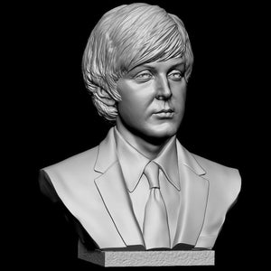 Bust of Paul McCartney, The Beatles