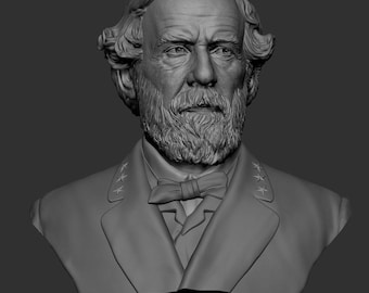 Borstbeeld van Robert Edward Lee, Amerikaanse generaal