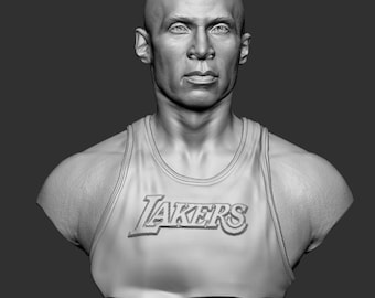 Kobe Bryant-buste, NBA-basketbalsculptuur