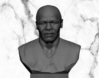 Borstbeeld van Mike Tyson, bokskampioen