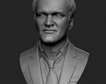 Borstbeeld van Quentin Tarantino, filmregisseur