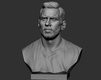 Busto di Lionel Messi, Calciatore Famoso Scultura
