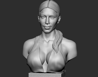 Buste van Kim Kardashian, tv-persoonlijkheid