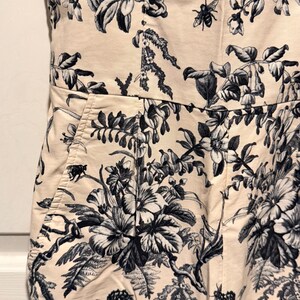 Maeve by Anthropologie Toile Jumpsuit – Size 6 – Floral & Nature Print – Pockets – Chic and Feminine image 3