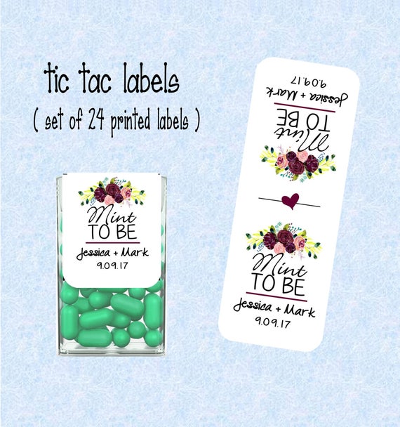 24 Personalized Wedding/Anniversary Favor Labels/Stickers 